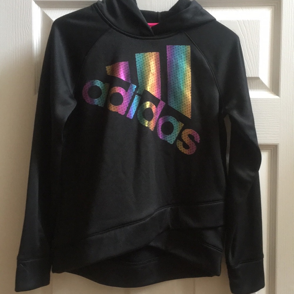Adidas girls ALine hoodie